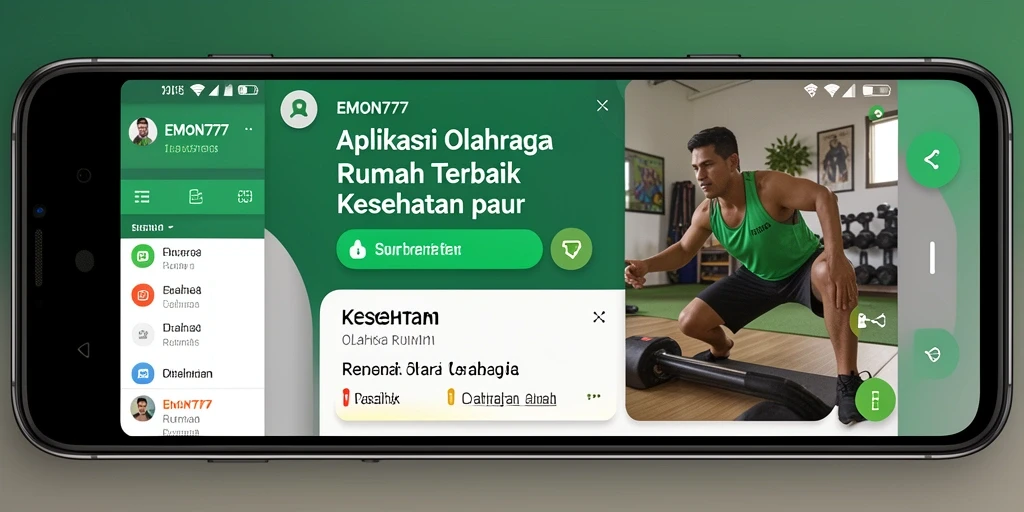 Tampilan antarmuka aplikasi EMON777 yang menarik dan mudah digunakan.