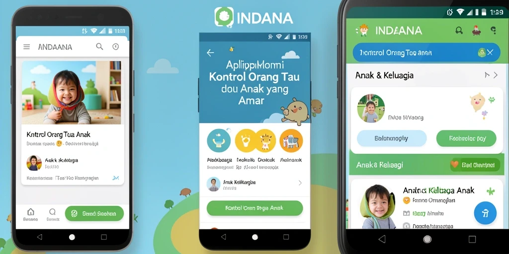 Tampilan antarmuka INDAAA yang sederhana dan fungsional.